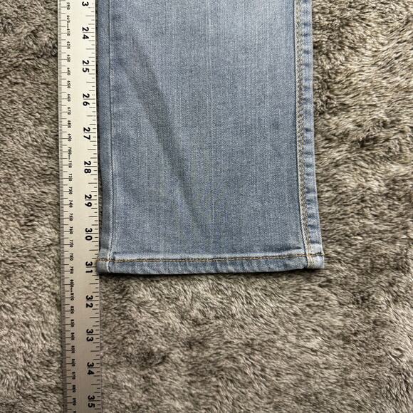 7 For All Mankind Kimmie Straight Leg Denim Jeans Women's 26 - Picture 8 of 11